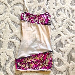 As Is - ROMA Disco Sequin Bodycon Dress